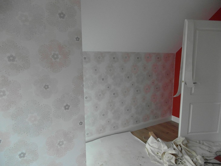 Wandafwerking / Behangen